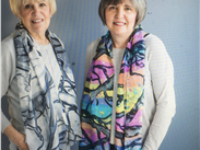 The Whitworth Scarf - winter and summer